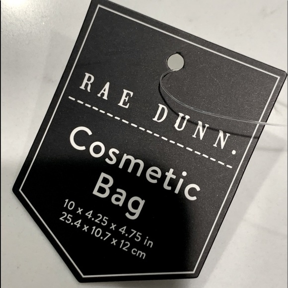 Last chance! Rae Dunn Black Glow Up Makeup Bag - Picture 6 of 6